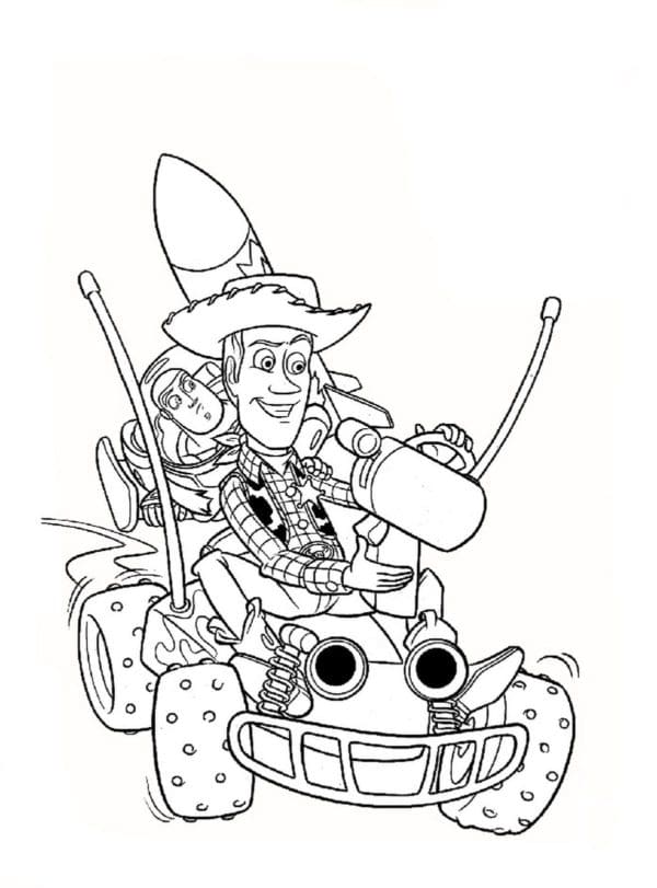 Desenho deMelhor Parceiro De Toy Story para colorir