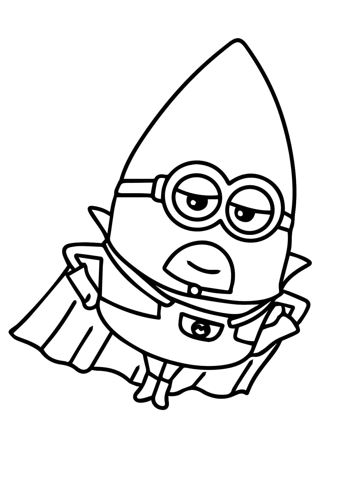 Desenho deMinion Gus Meu Malvado Favorito 4 para colorir