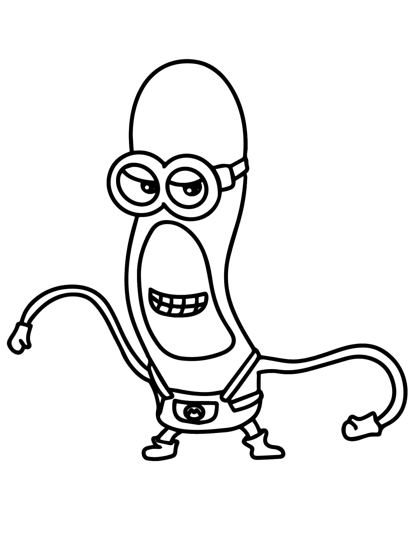 Desenho deMinion Tim Meu Malvado Favorito 4 para colorir