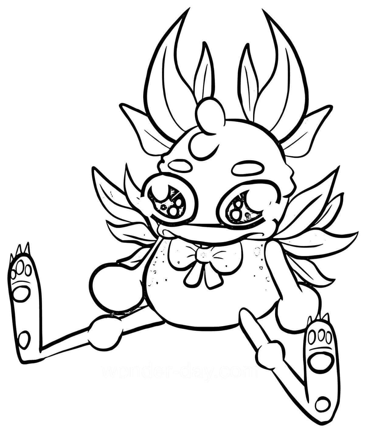 Desenho deMy Singing Monsters Imprimível Grátis Para Crianças para colorir