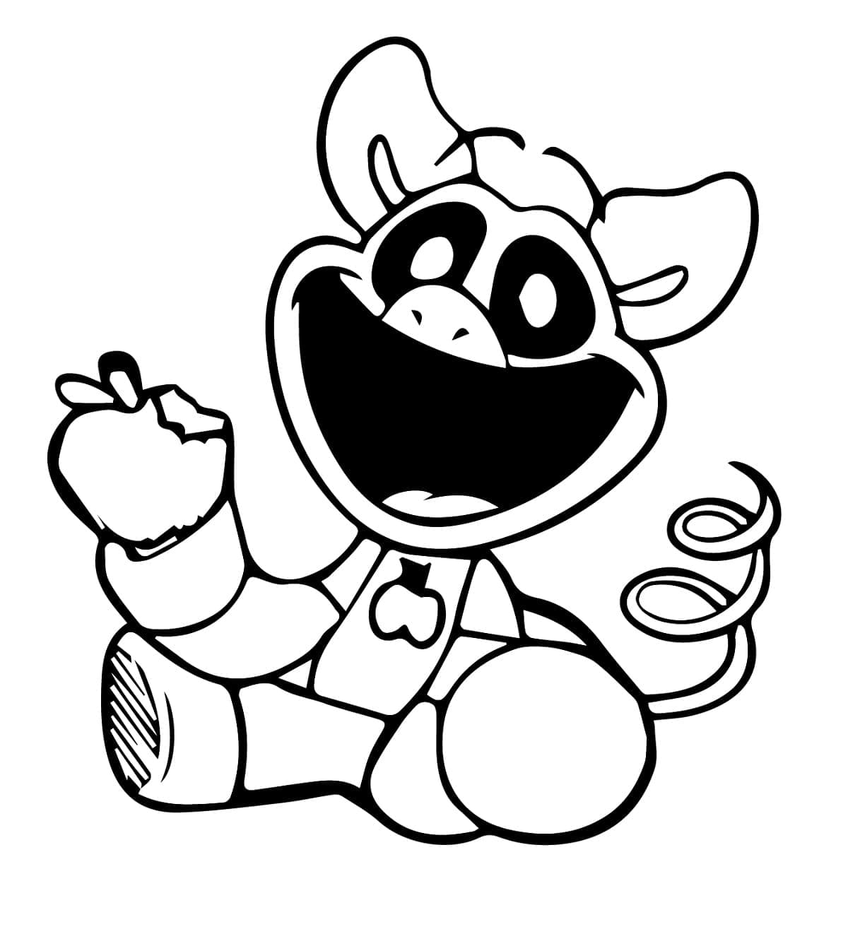 Desenho dePickyPiggy Para Crianças de 6 Anos para colorir