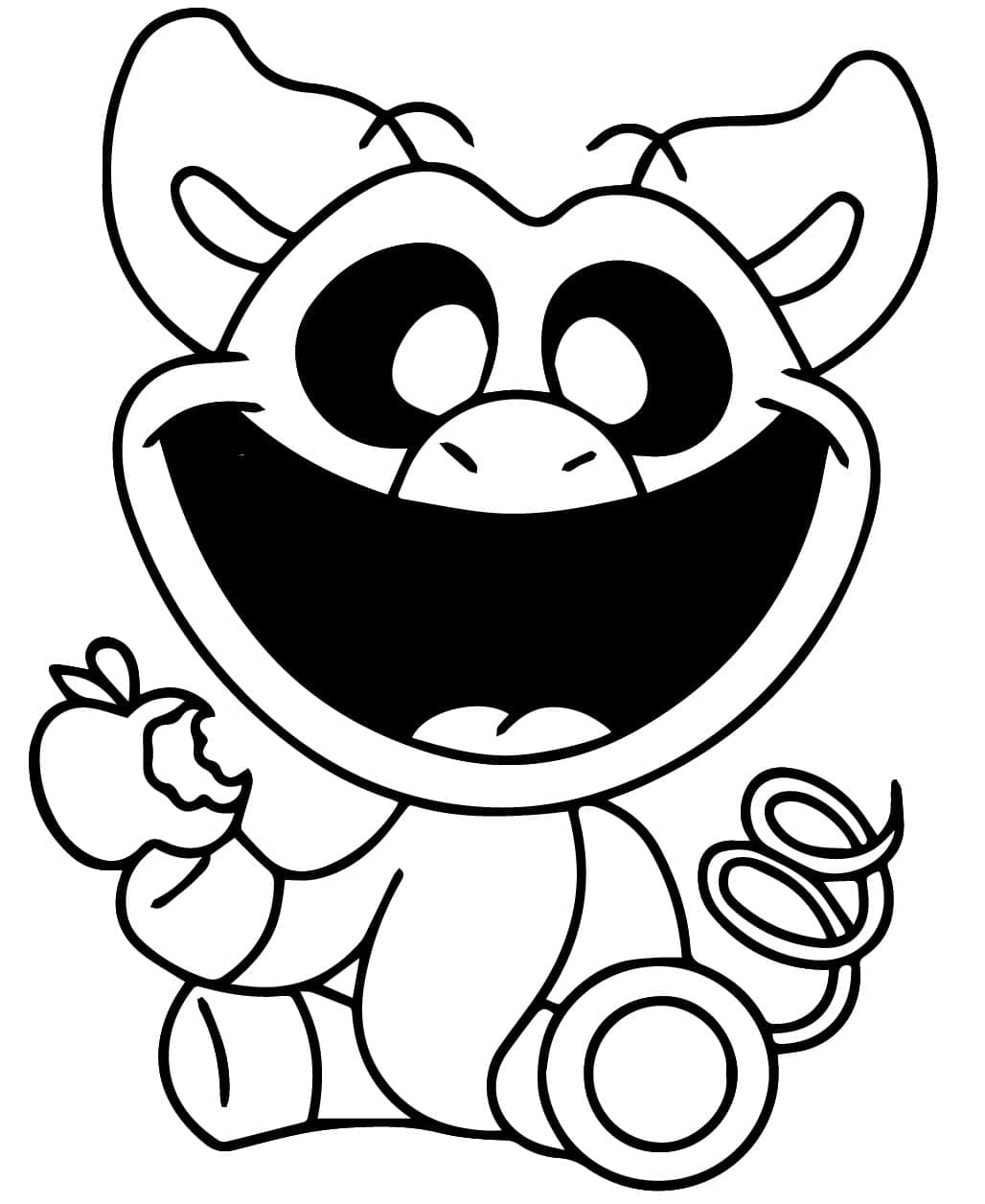 Desenho dePickyPiggy Poppy Playtime para colorir