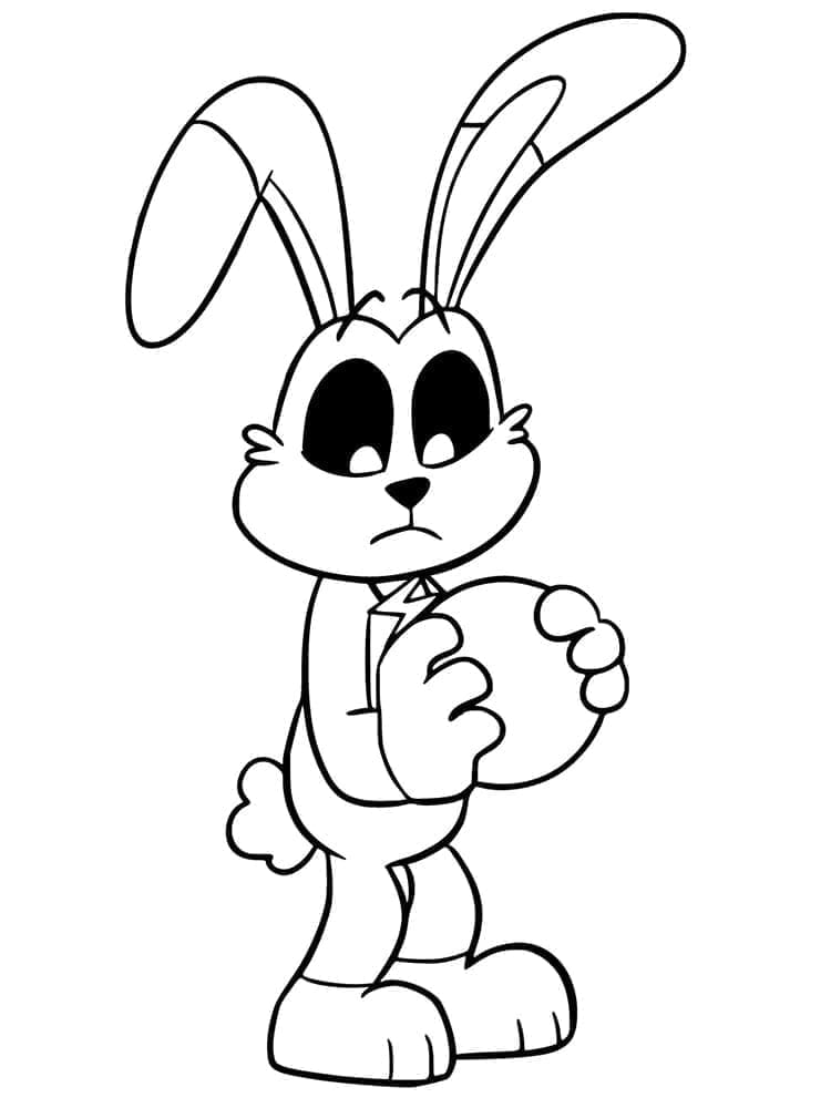 Desenho dePoppy Playtime Hoppy Hopscotch para colorir