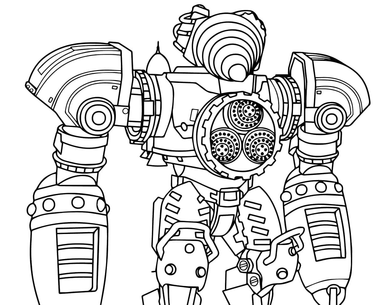 Desenho deSkibidi Toilet Titan Drill Man para colorir