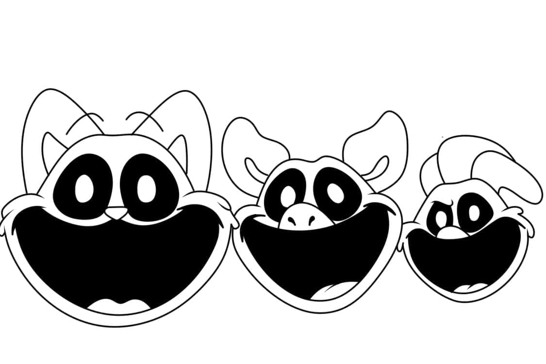 Desenho deSmiling Critters Poppy Playtime para colorir