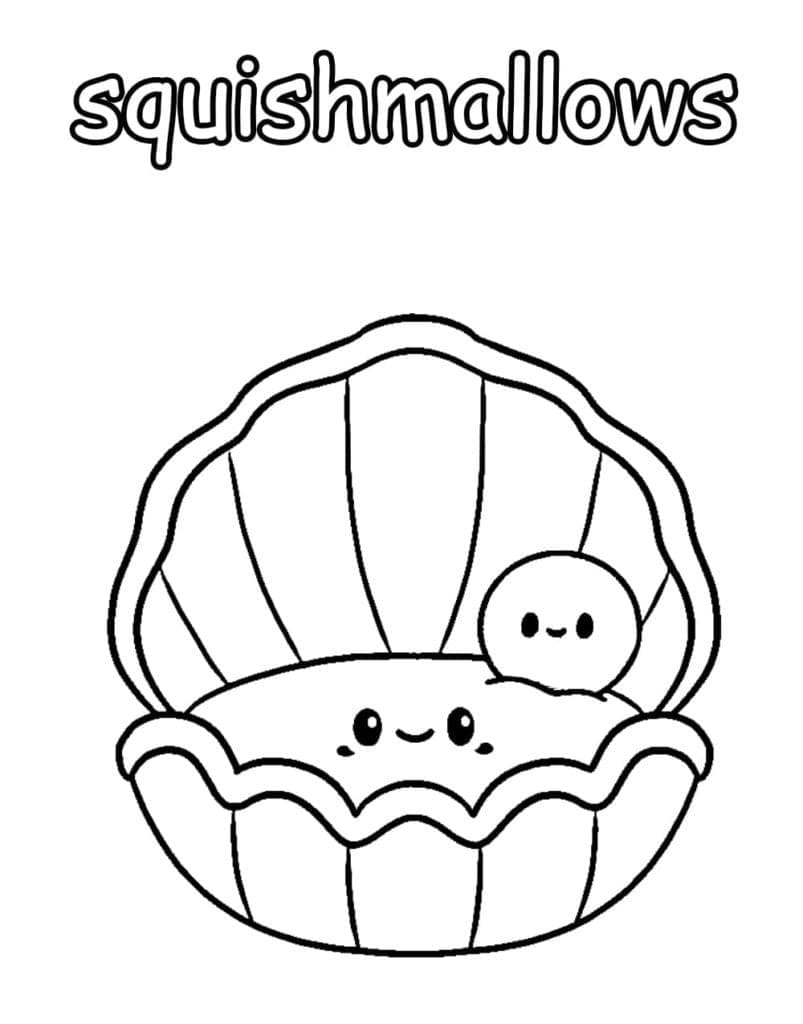 Desenho deSquishmallow Grátis para colorir