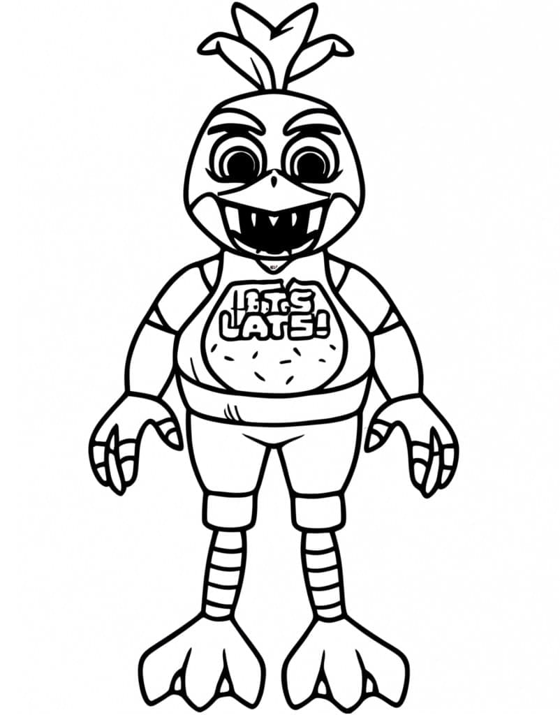 Desenho deToy Chica para colorir