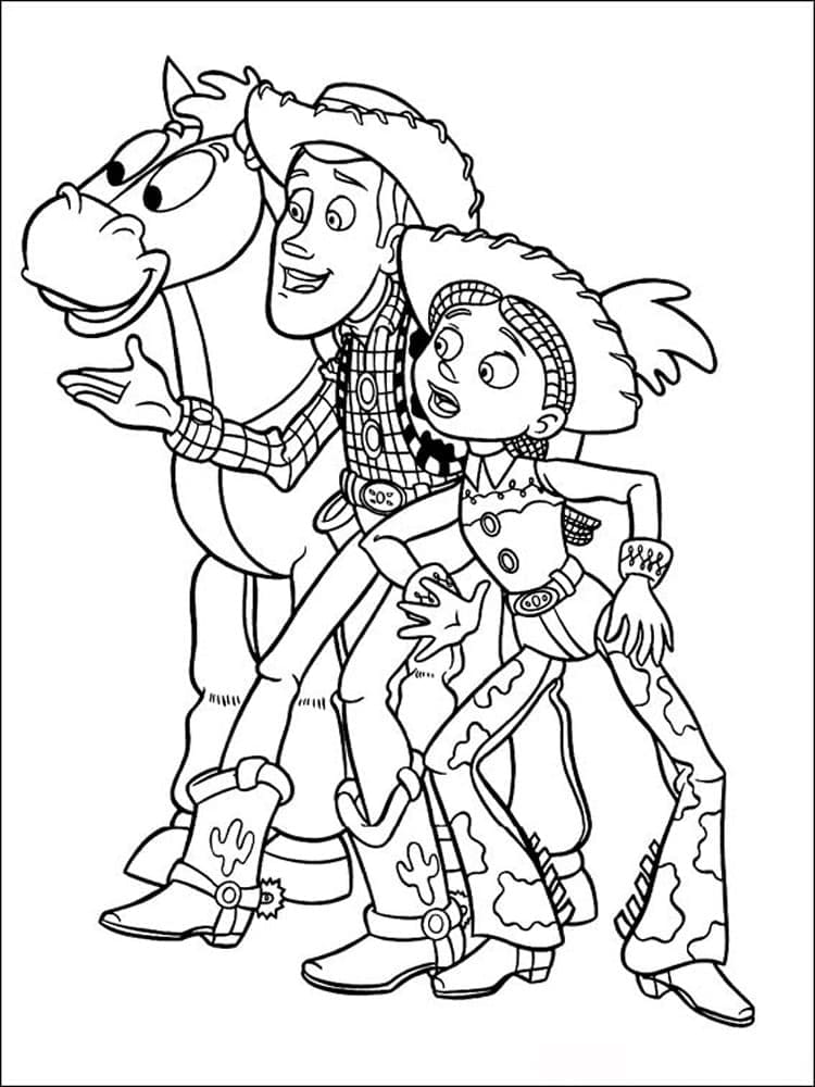 Desenho deToy Story Imprimível para colorir