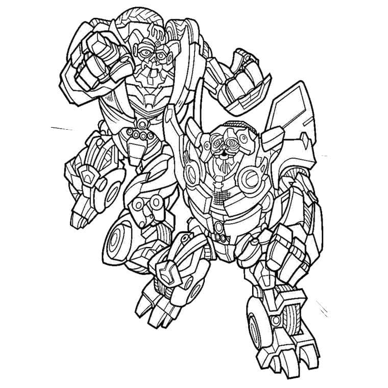 Desenho deTransformers Grátis para colorir