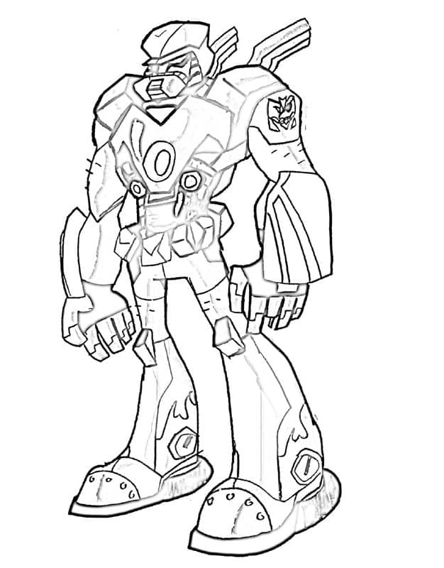 Desenho deTransformers Incrível para colorir