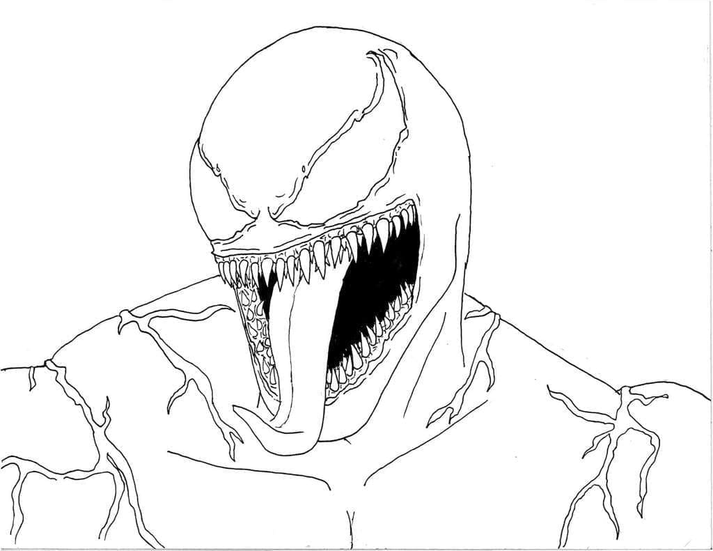 Desenho deVenom 13 para colorir