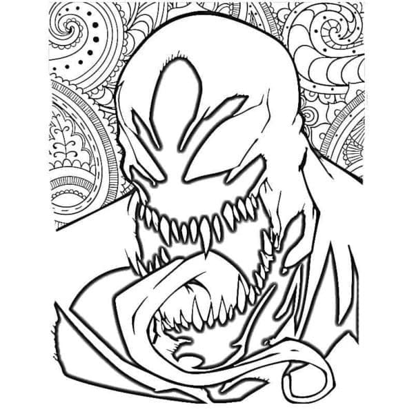 Desenho deVenom 5 para colorir