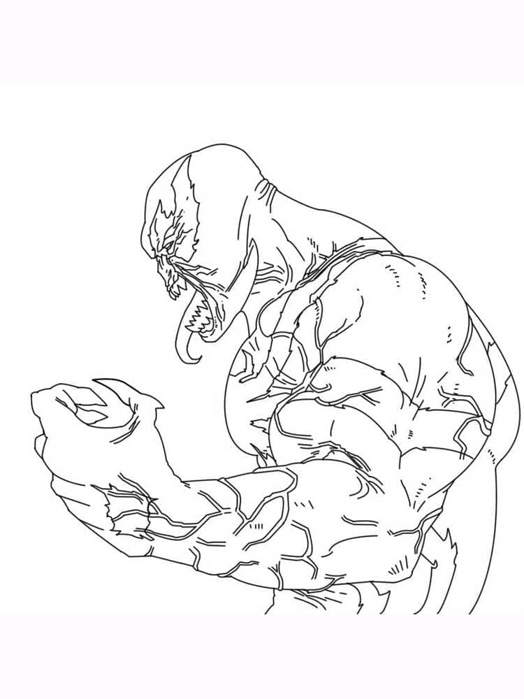 Desenho deVenom 7 para colorir