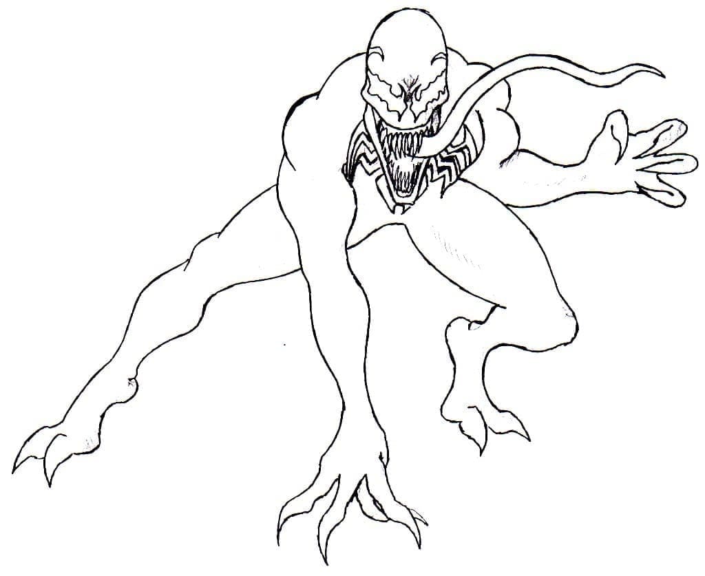 Desenho deVenom 9 para colorir