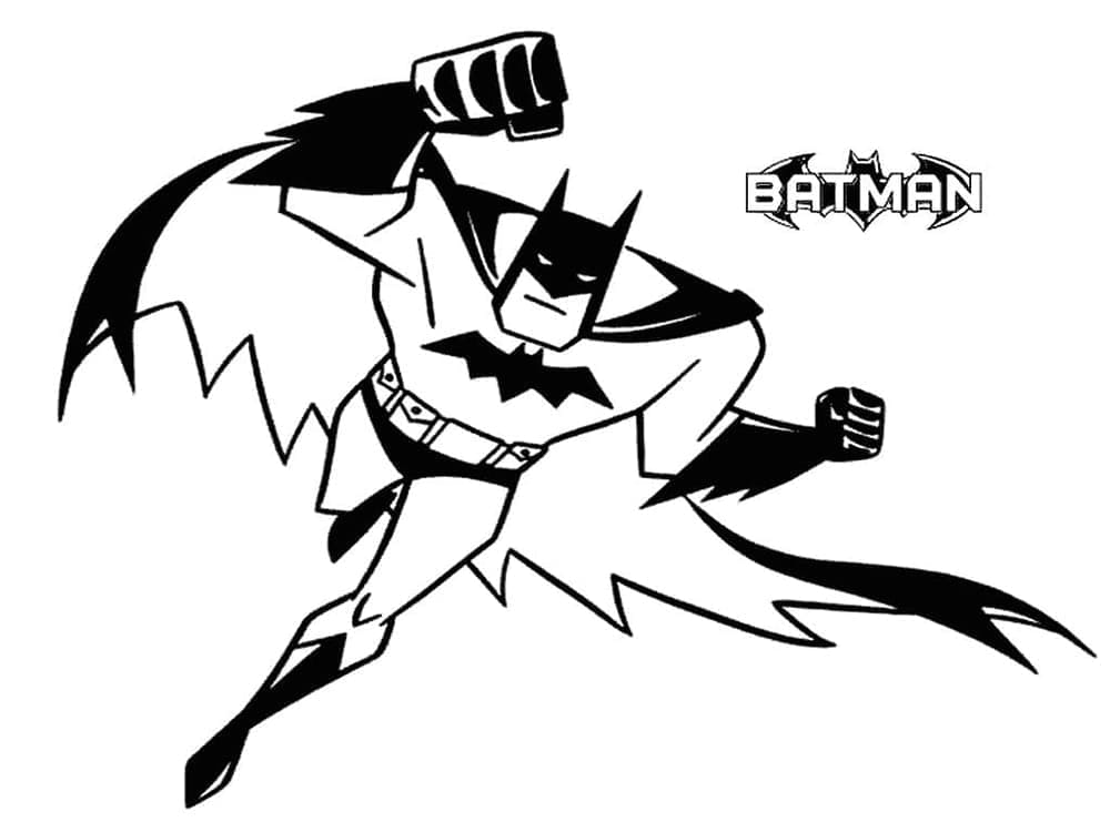 Desenho de Imprimível Batman para colorir