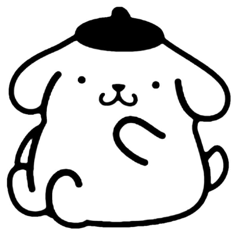 Desenhos de Pompompurin para colorir