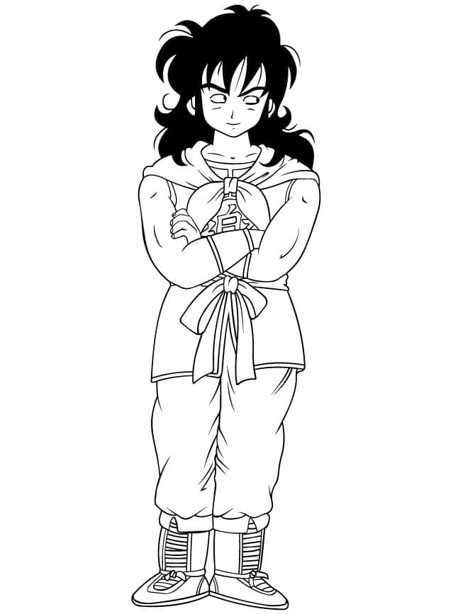 Desenho deYamcha Dragon Ball Z para colorir