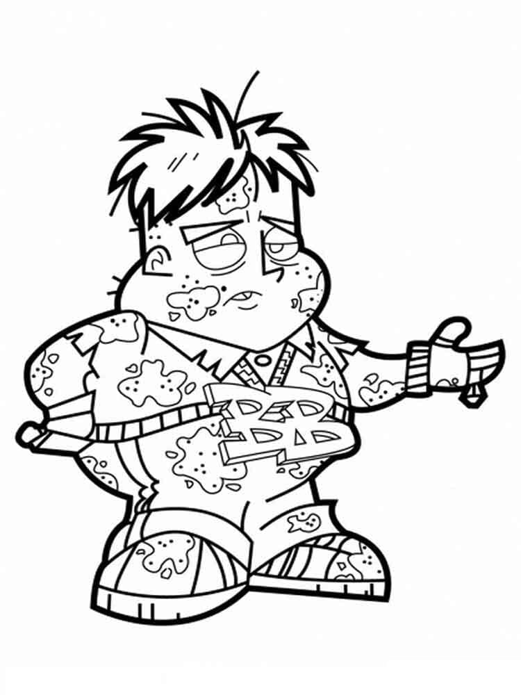 Desenho deBling-Bling Boy para colorir