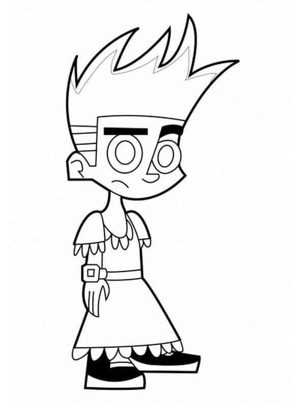 Desenho deJohnny Test 14 para colorir