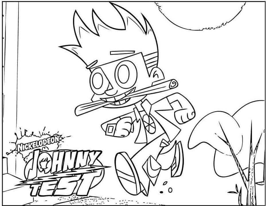 Desenho deJohnny Test 15 para colorir