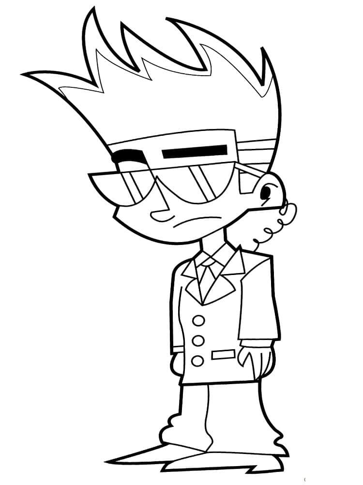 Desenho deJohnny Test 3 para colorir