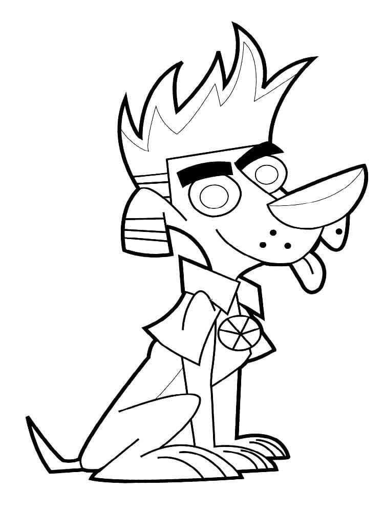 Desenho deJohnny Test 4 para colorir