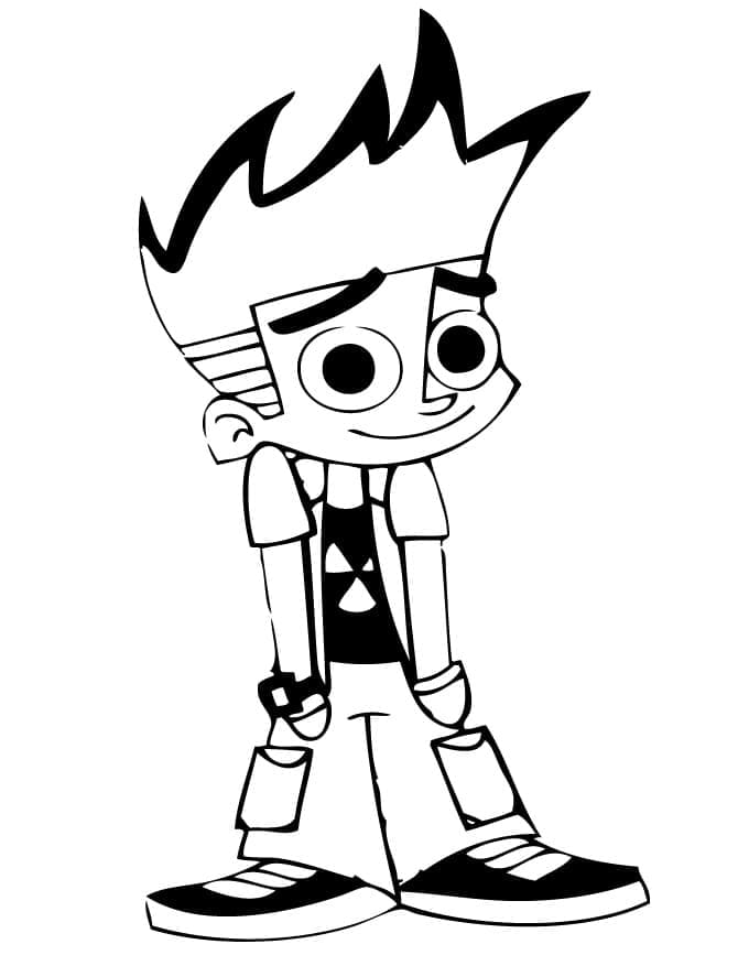 Desenho deJohnny Test 5 para colorir