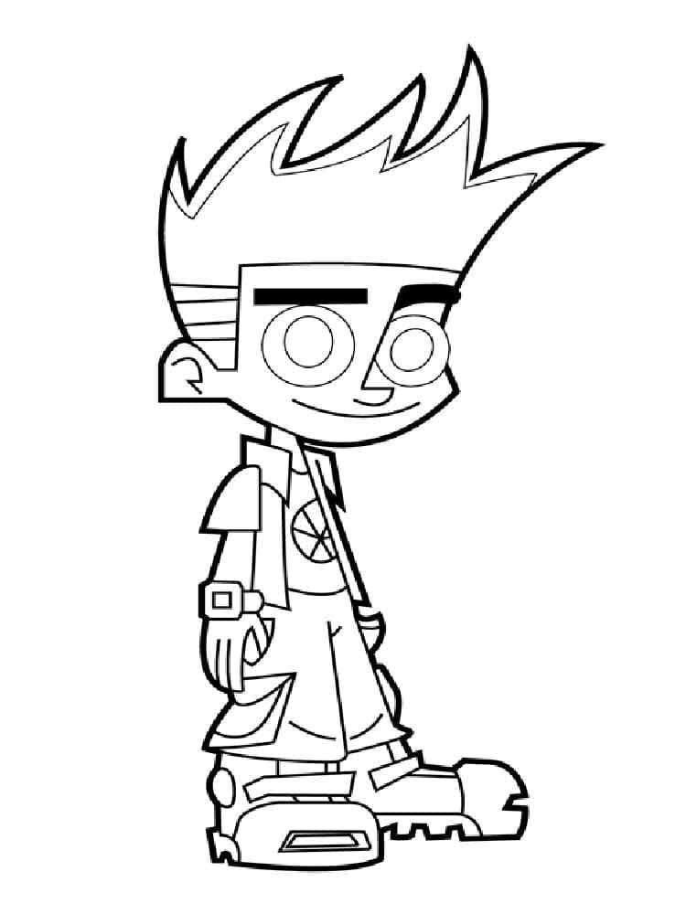 Desenho deJohnny Test 7 para colorir