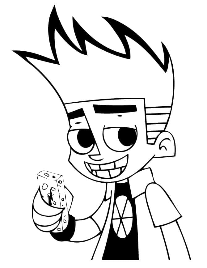 Desenho deJohnny Test 8 para colorir