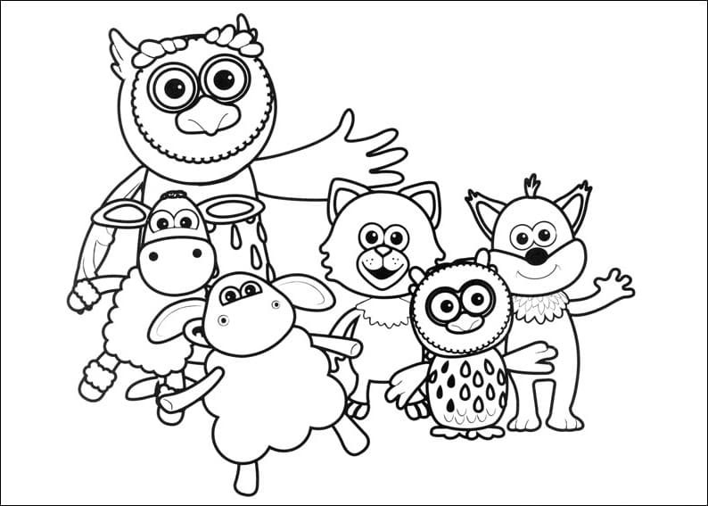 Desenhos de A Hora do Timmy para colorir