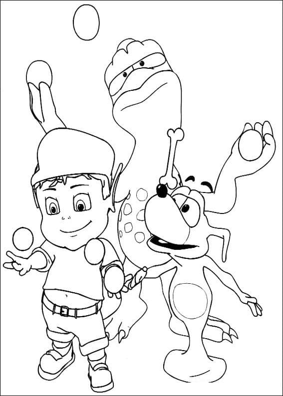 Desenho deAdiboo 30 para colorir