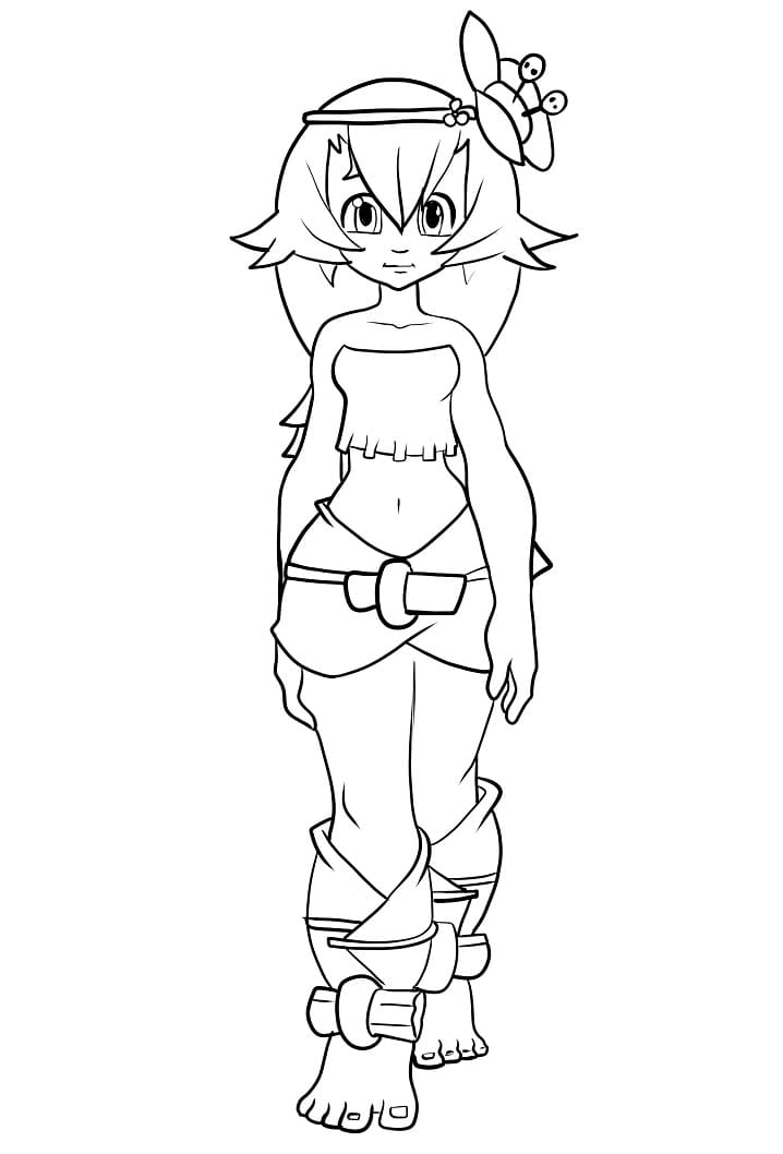 Desenho deAmalia Sheran Sharm de Wakfu para colorir