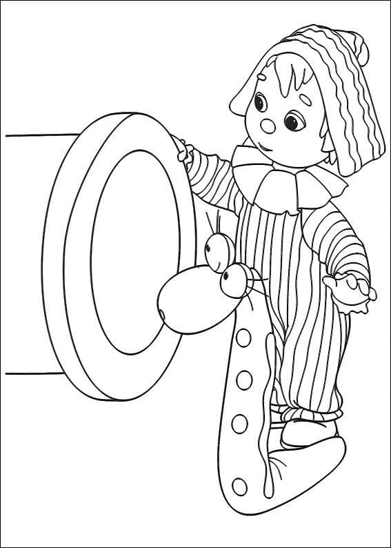 Desenho deAndy Pandy 14 para colorir