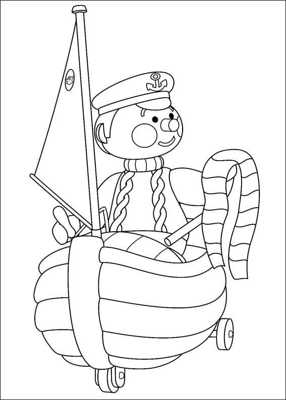 Desenho deAndy Pandy 5 para colorir