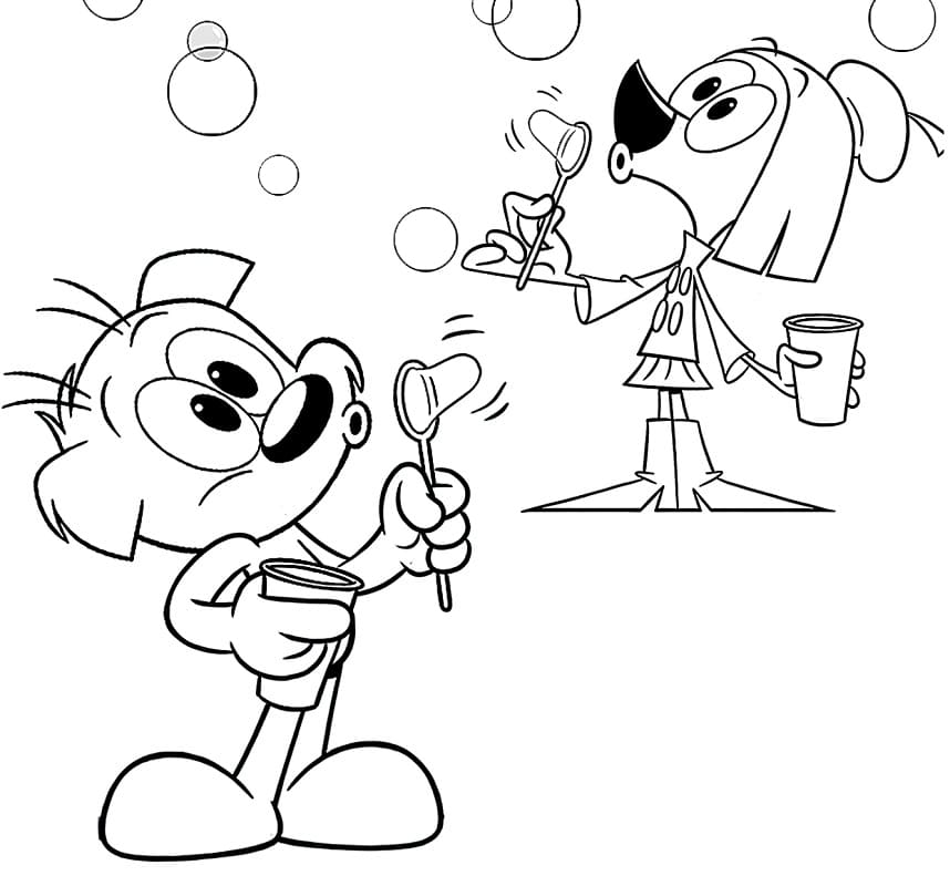 Desenho deAs Aventuras de Gui e Estopa  24 para colorir