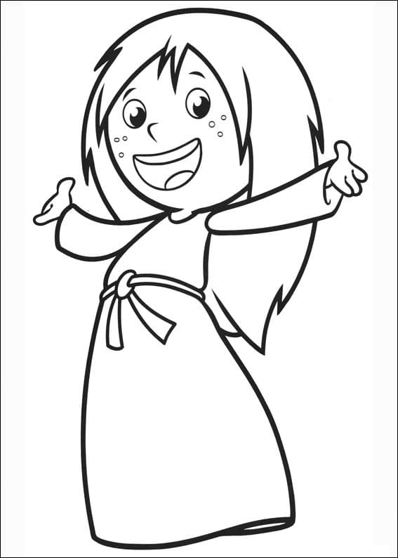 Desenho deAs Aventuras de Vickie 9 para colorir