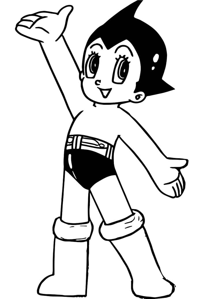 Desenhos de Astro Boy para colorir