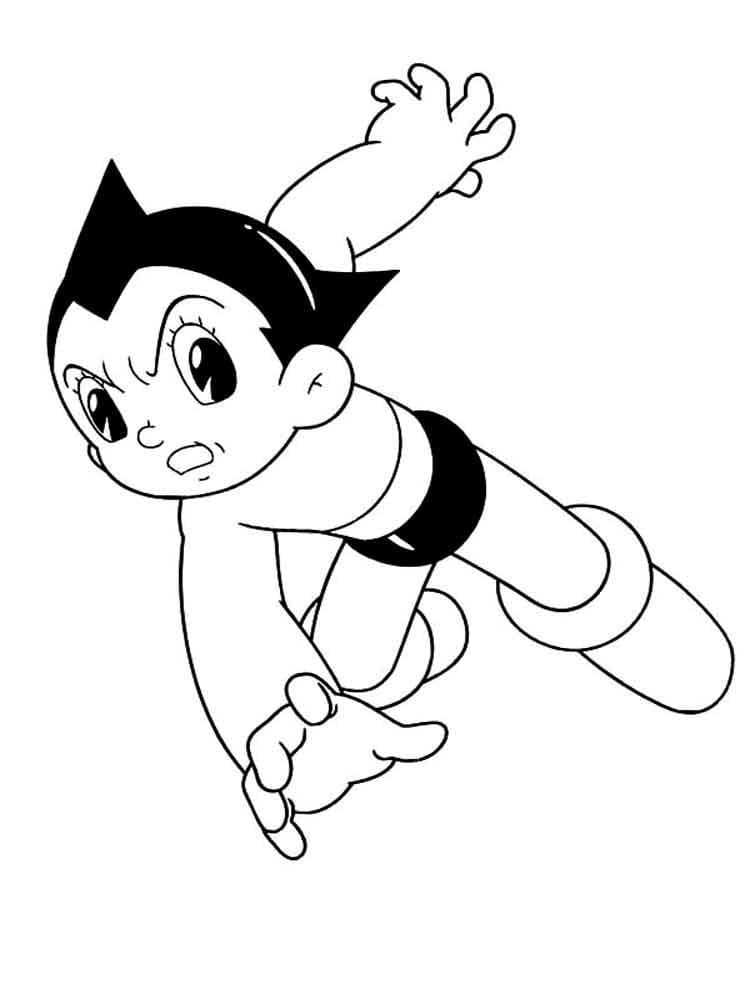 Desenho deAstro Boy Incrível 3 para colorir