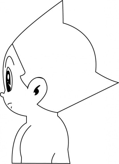 Desenho deAstro Boy Incrível 4 para colorir