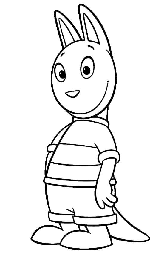 Desenho deAustin Backyardigans 1 para colorir