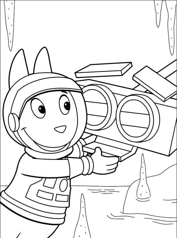 Desenho deAustin Backyardigans 10 para colorir