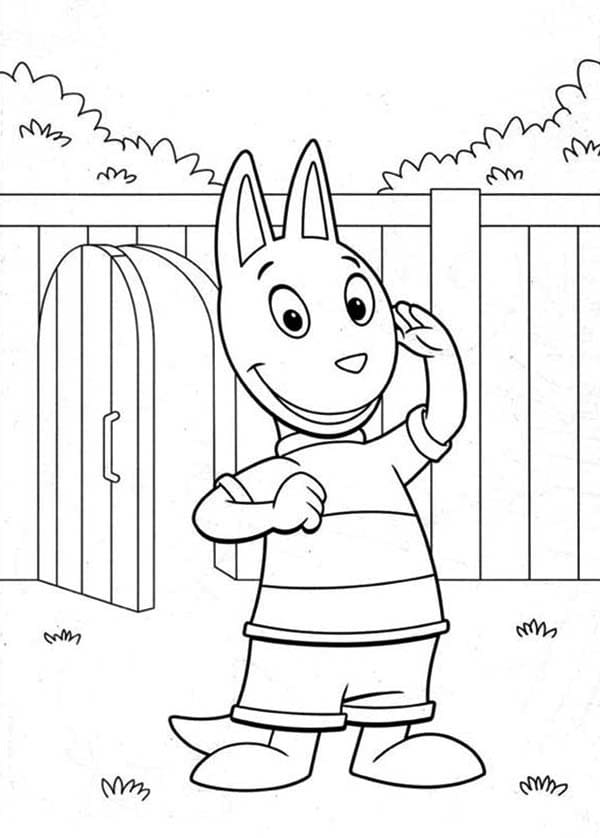 Desenho deAustin Backyardigans 2 para colorir