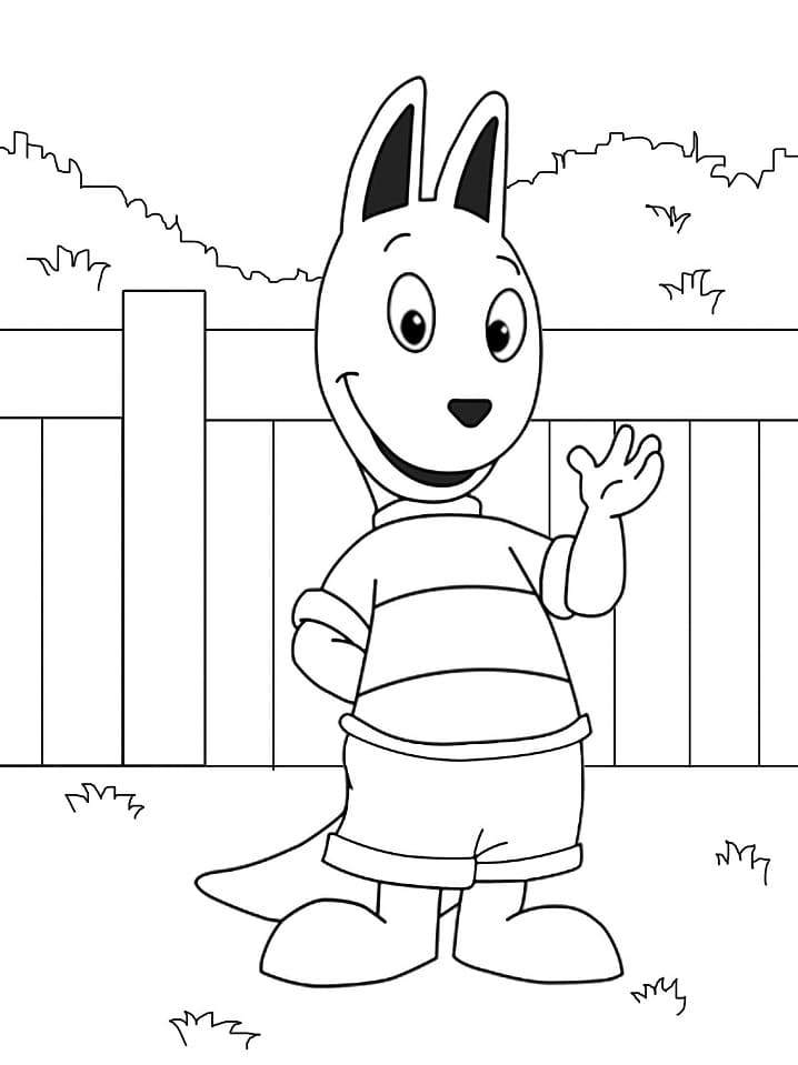 Desenho deAustin Backyardigans 3 para colorir