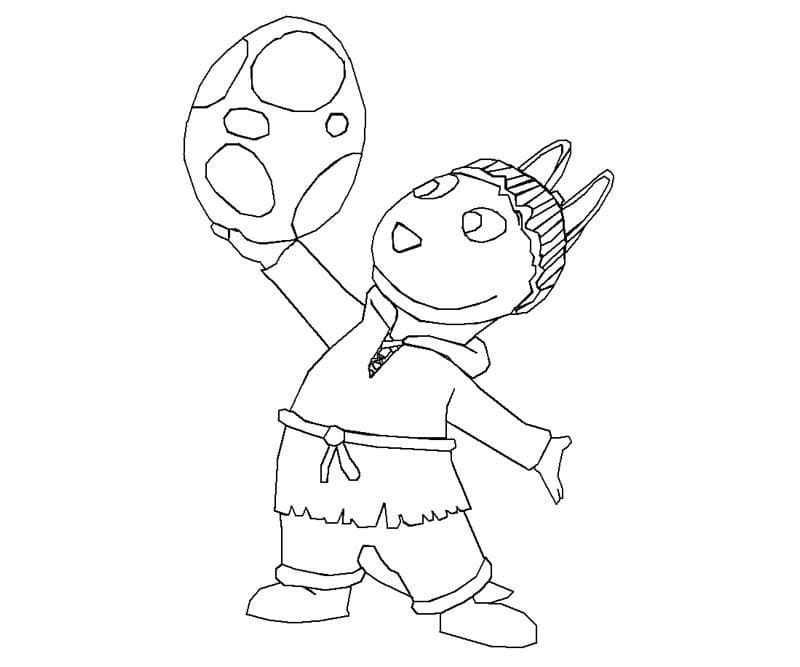 Desenho deAustin Backyardigans 4 para colorir