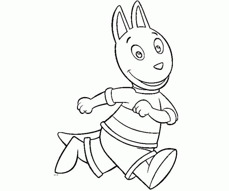 Desenho deAustin Backyardigans 5 para colorir