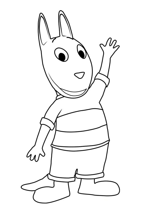 Desenho deAustin Backyardigans 7 para colorir