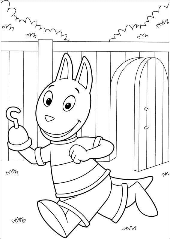 Desenho deAustin Backyardigans 8 para colorir