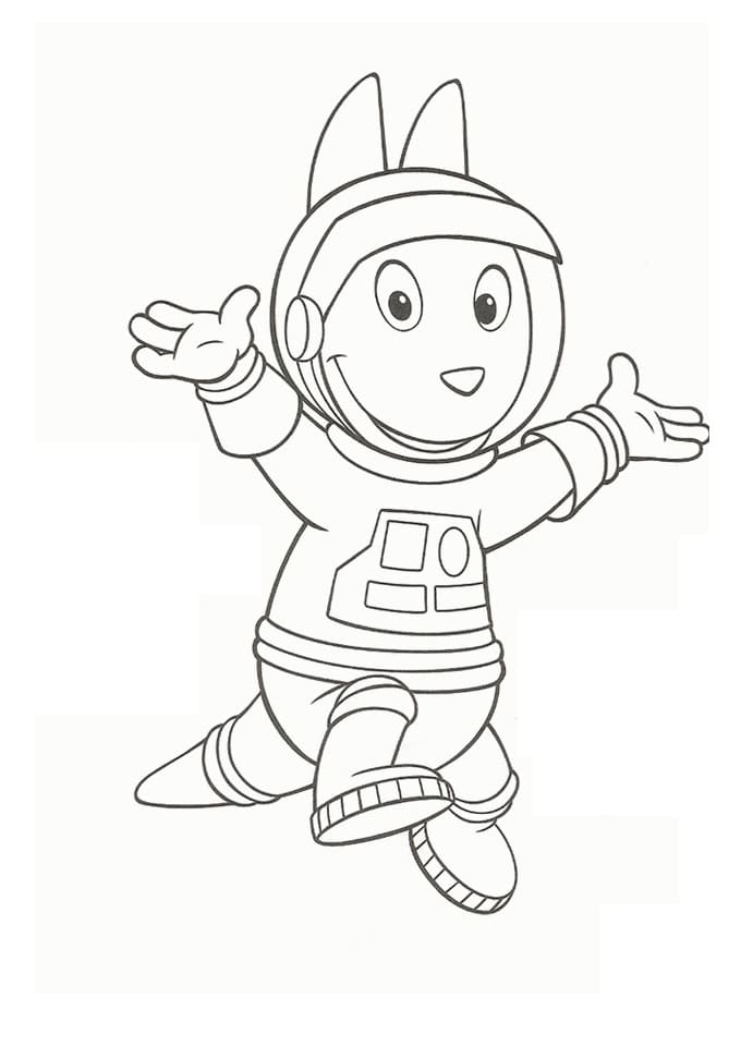 Desenho deAustin Backyardigans 9 para colorir