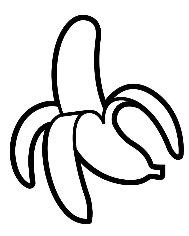 Desenho deBanana 3 para colorir