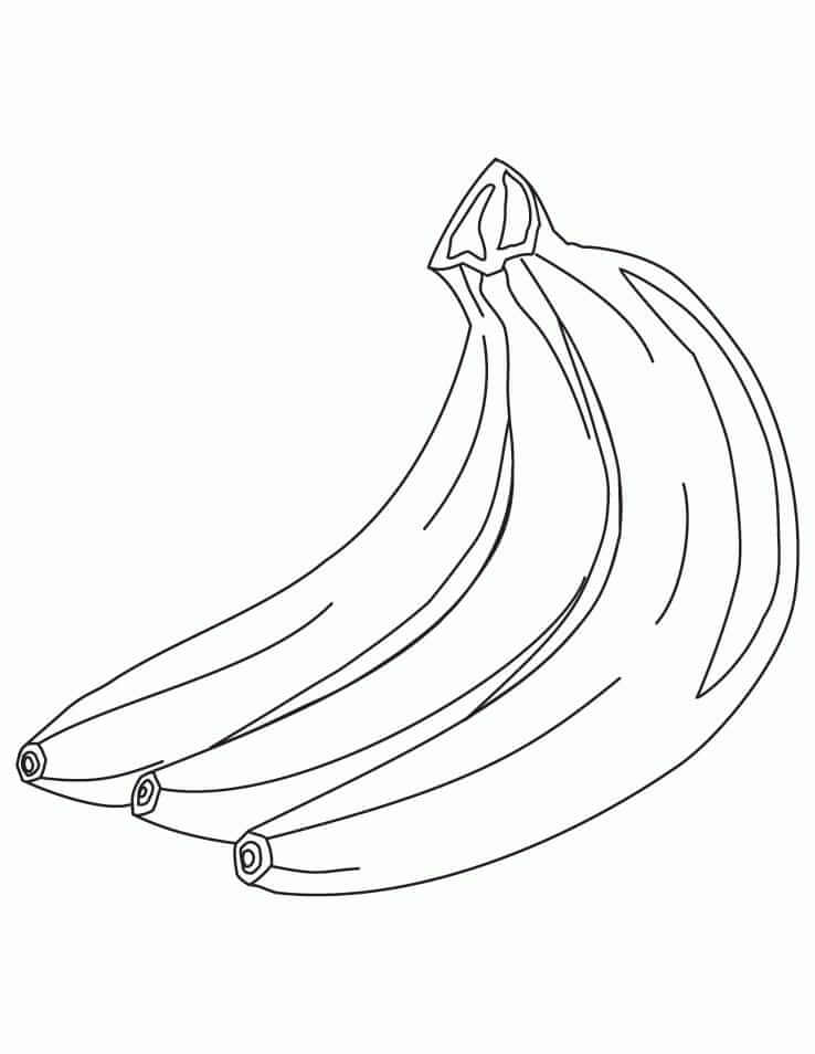 Desenho deBananas 1 para colorir